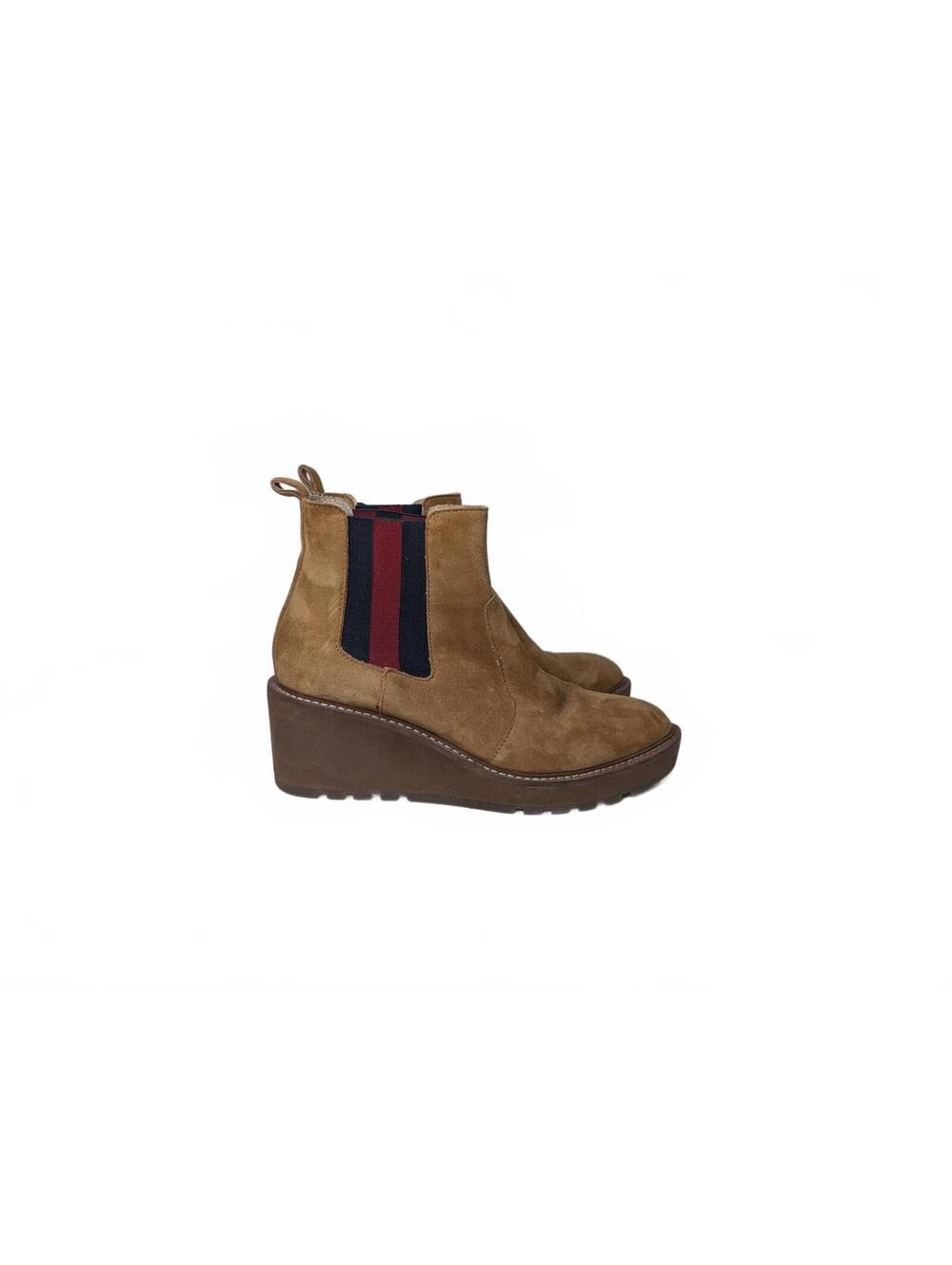 Anthropologie Cecelia New York Gemma Wedge Boots Size 8M‎